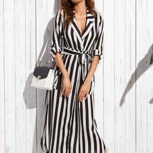 Shein Striped Shirt Dress